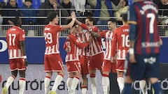 Aprobados y suspensos del Almería: redención en El Alcoraz