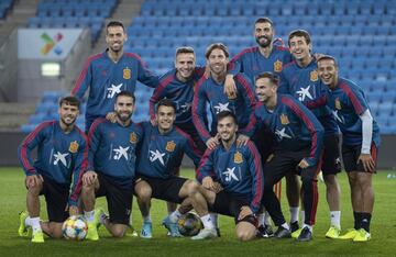 El entrenamiento de la Selección en Oslo en imágenes