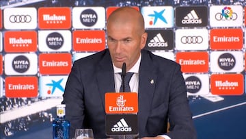 Zidane: "¿Bale? Alguno tiene que quedarse fuera"