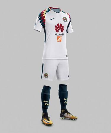 América presentó su nueva camiseta de visitante