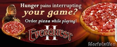 Pide una pizza desde EverQuest II
