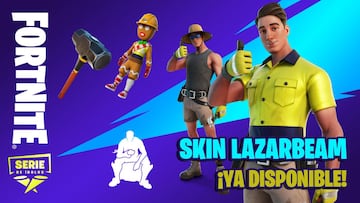 Fortnite: skin LazarBeam ya disponible; precio y contenidos