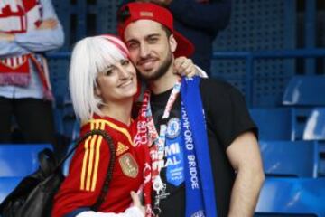 Las imágenes del Chelsea-Atlético de Madrid