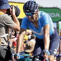 El dato Strava: Valverde reina en el Muro de Bretaña