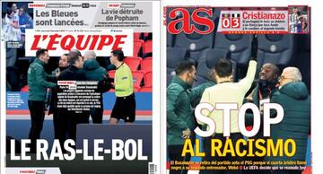 Portadas de L'Équipe y Diario As del miércoles 9 de diciembre de 2020.