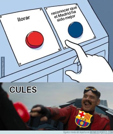 Los mejores memes del Clásico Barcelona - Real Madrid