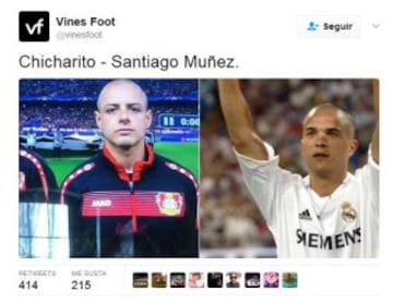 Chicharito, protagonista de los memes a raíz de su apuesta perdida