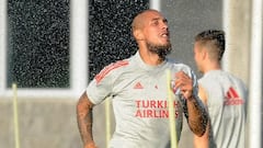 Gallardo sumó a Maidana y Montiel recibió el alta