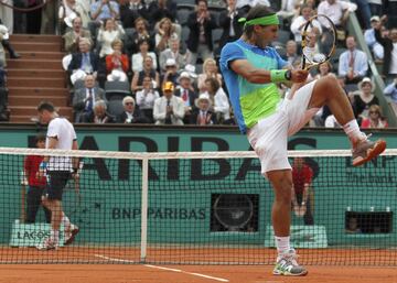 Rafa Nadal ganó a Robin Soderling por 4-6, 2-6 y 4-6