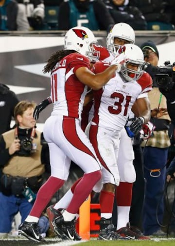 David Johnson, corredor de Arizona Cardinals, fue la gran estrella del partido con una actuación descomunal. 