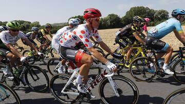 Los españoles en el Tour: pocos sobresaltos antes del pavé