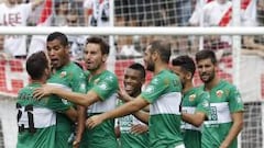 El Elche logra su primer triunfo de la temporada en Vallecas