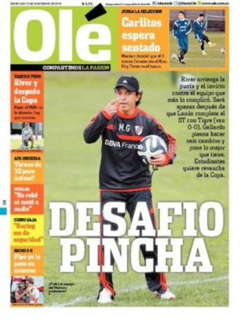 Portadas de la prensa deportiva