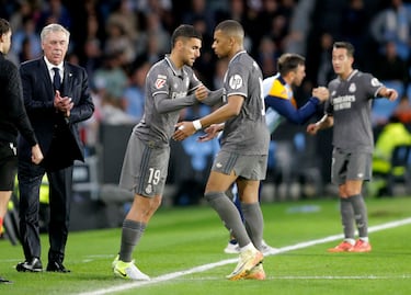 El francés salió de cambio a los 82 minutos tras cumplir con una gran actuación. Ancelotti pensó en darle el descanso suficiente de cara a una semana importante.
REUTERS/Miguel Vidal