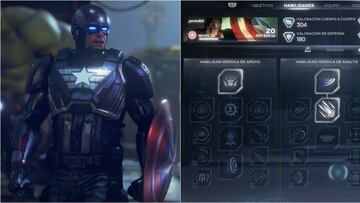 Capitán América en Marvel's Avengers: mejores habilidades y consejos