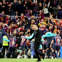 El Camp Nou, irónico: “¿Dónde está Florentino?”