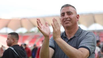 Futbol, Nublense vs Colo Colo.
Fecha 30, campeonato Nacional 2022.
06/11/2022
Javier Vergara/PHOTOSPORT