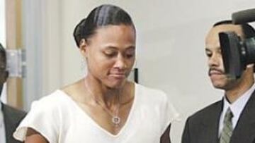 <b>LA REINA, EN EL BANQUILLO. </b>La Reina Marion Jones y su principito Montgomery: de la gloria, al banquillo.