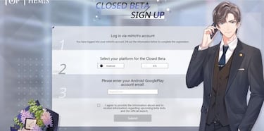 Tears of Themis: cómo apuntarse a su beta en iOS y Android; fechas y requisitos