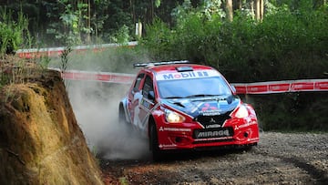 Mitsubishi Mirage, el más privado de los R5 del RallyMobil