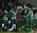 El Sporting de Lisboa vence en el último minuto y se sitúa tercero