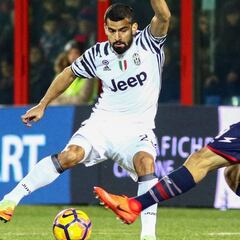 Tomás Rincón jugó los 90' ante el Crotone y dio una gran asistencia