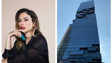 Blanca Suárez se lleva un buen susto en el rascacielos más alto de Tailandia