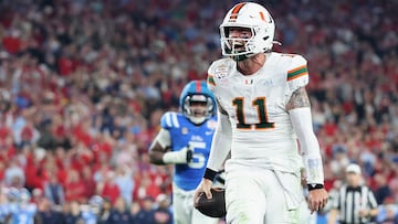 The Miami Hurricanes quarterback led his team to a 13-1 record and SEC Championship appearance. Now, Carson Beck looks ahead to the 2026 NFL Draft.
