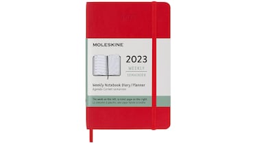 Organiza tu 2023 con esta agenda Moleskine disponible en seis colores y tres tamaños
