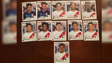 Los cinco peruanos ausentes en el albúm del Mundial de Panini