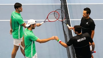 México superó a Bulgaria en la Copa Davis