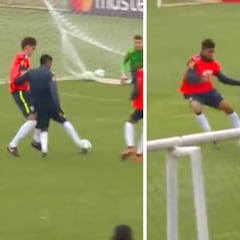 En Madrid ya se relamen: el pase de locos de Vinicius para asistir a Rodrygo