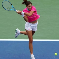 Muguruza vuelve con angustia y derrota contra Tsurenko