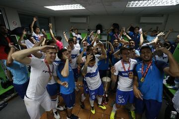 Las postales del campeón