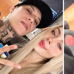 Santa Fe Klan se tatúa la cara de su novia: dónde la tiene