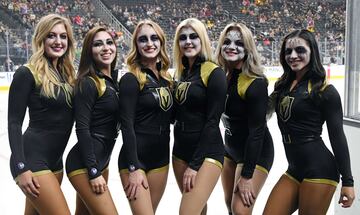 Miembros de los Knights Guard durante el Montreal Canadiens - Vegas Golden Knights.