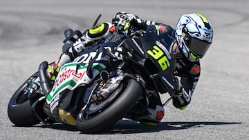 Honda HRC Castrol team's Spanish MotoGP rider Joan Mir takes a corner during the first day of the 2026 MotoGP pre-season test at the Sepang International Circuit in Sepang on February 3, 2026. (Photo by Mohd Rasfan / AFP)
