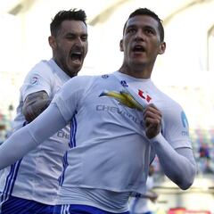 Audax 0-3 U. de Chile: Pinilla y Díaz comandan el triunfo azul