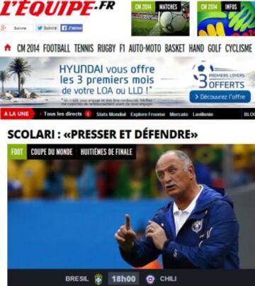 Portadas de la prensa extranjera