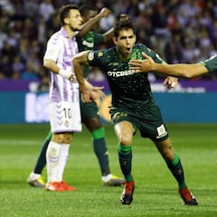 El Betis derrota al Valladolid con lo mínimo