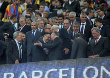 Josep María Bartomeu y karl Heinz Rummenigge