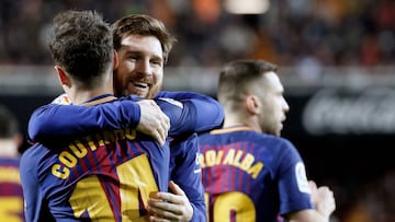 Resumen y goles del Valencia -
 Barcelona de la Copa del Rey
