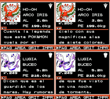 pokemon oro plata lugia ho oh