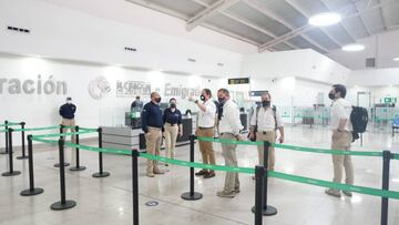 Migración Colombia estuvo en el aeropuerto de Cartagena verificando todas las condiciones de protocolos de bioseguridad para los vuelos internacionales