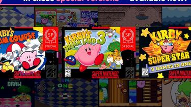 Nintendo Switch Online añade tres juegos de Kirby (SNES)