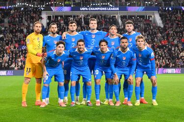 Oblak, Hancko, Marc Pubill, Sorloth, Nahuel Molina y Ruggeri.
Julián Alvarez, Koke, Giuliano Simeone, Nico González y Pablo Barrios.