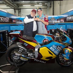 Márquez se queda en el Estrella Galicia Marc VDS de Moto2