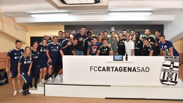 De la Bella: “Cartagena es un buen sitio para acabar mi carrera”