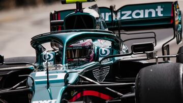 05 VETTEL Sebastian (ger), Aston Martin F1 AMR21, action during the Formula 1 Pre-season testing 2020 from March 12 to 14, 2021 on the Bahrain International Circuit, in Sakhir, Bahrain - Photo Florent Gooden / DPPI
AFP7
12/03/2021 ONLY FOR USE IN SPAIN