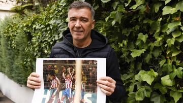 Pantic posa para As con la imagen de la celebraci&oacute;n de su gol conseguido en Dortmund.